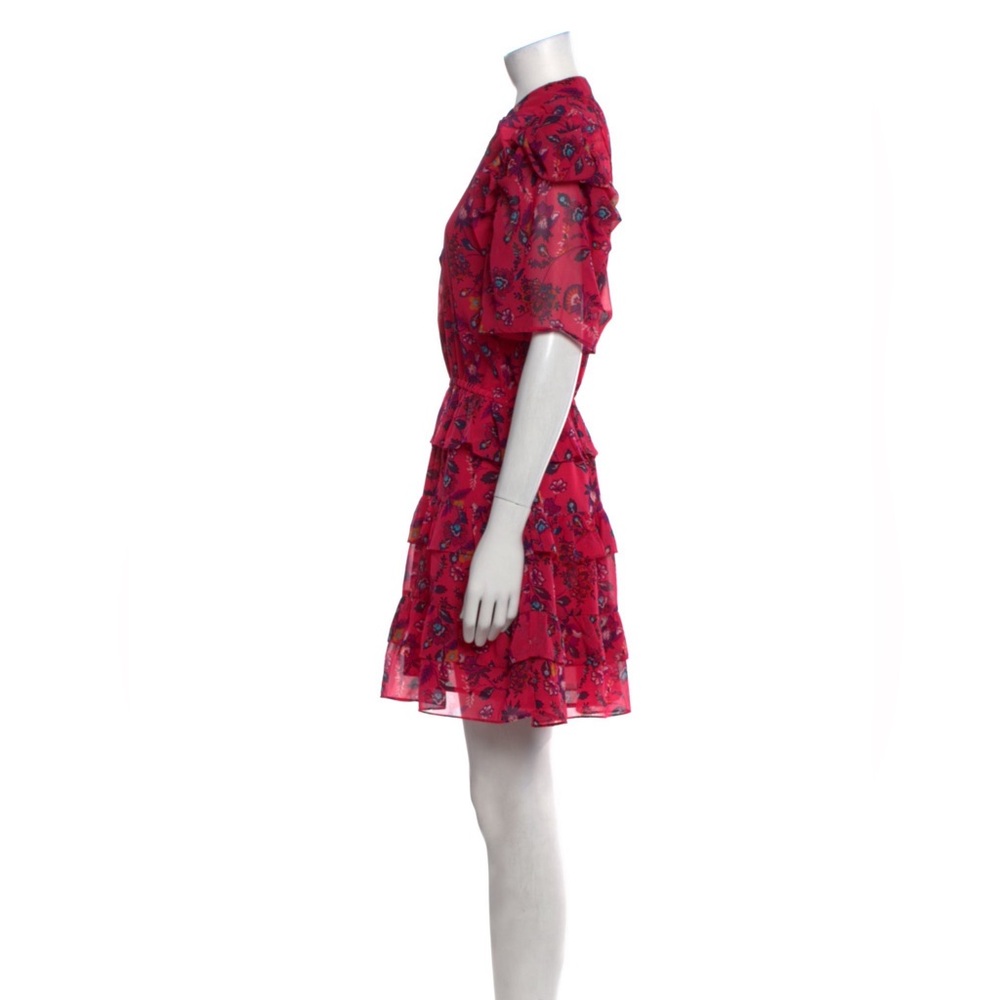 Walter Baker Women’s Floral Print Mini Dress size L - Picture 3 of 11